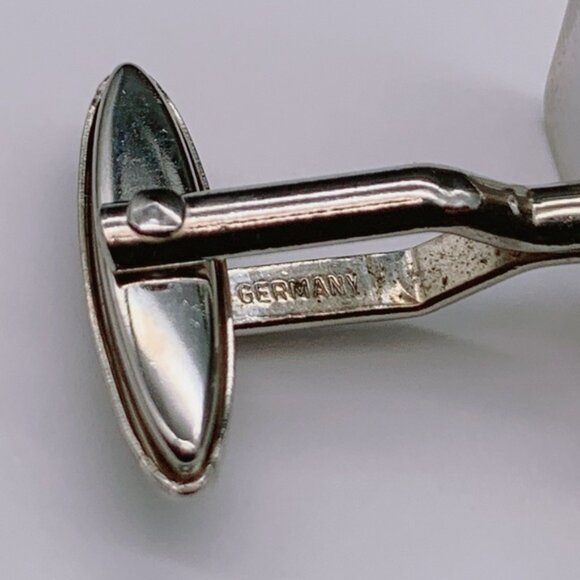 Bally Silver and Gold Tone Cufflinks Set - Picture 8 of 11